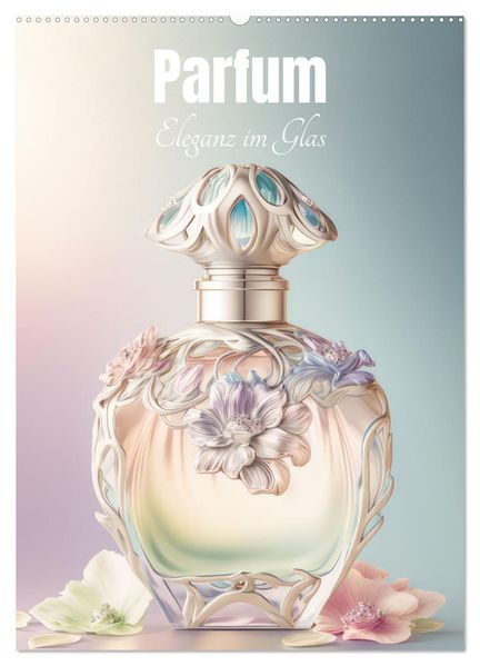Parfum Eleganz im Glas (Wandkalender 2027 DIN A2 hoch) CALVENDO Monatskalender