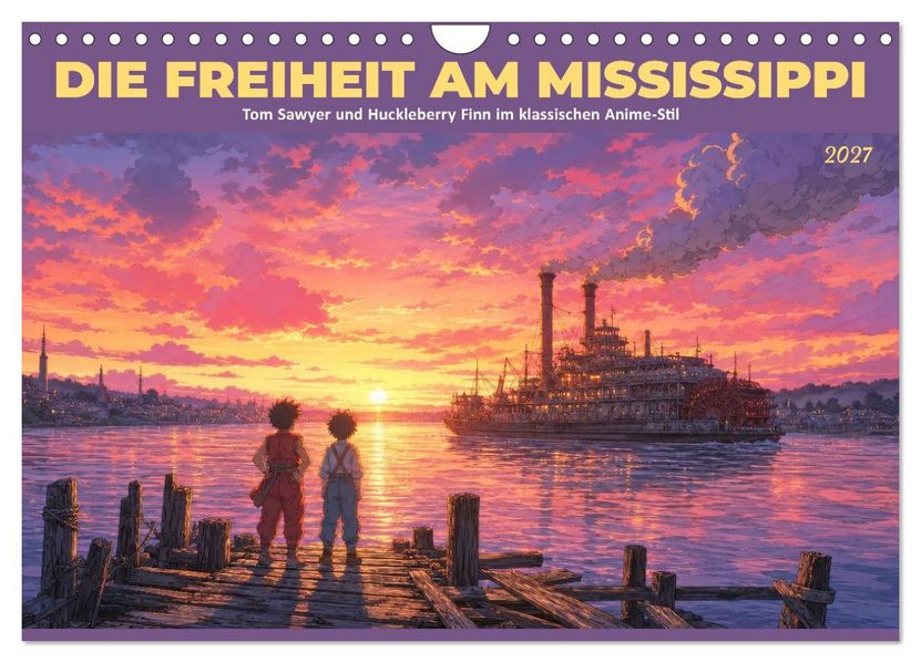Die Freiheit am Mississippi (Wandkalender 2027 DIN A4 quer) CALVENDO Monatskalender