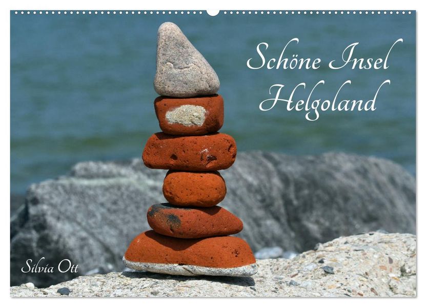 Schöne Insel Helgoland (Wandkalender 2027 DIN A2 quer) CALVENDO Monatskalender
