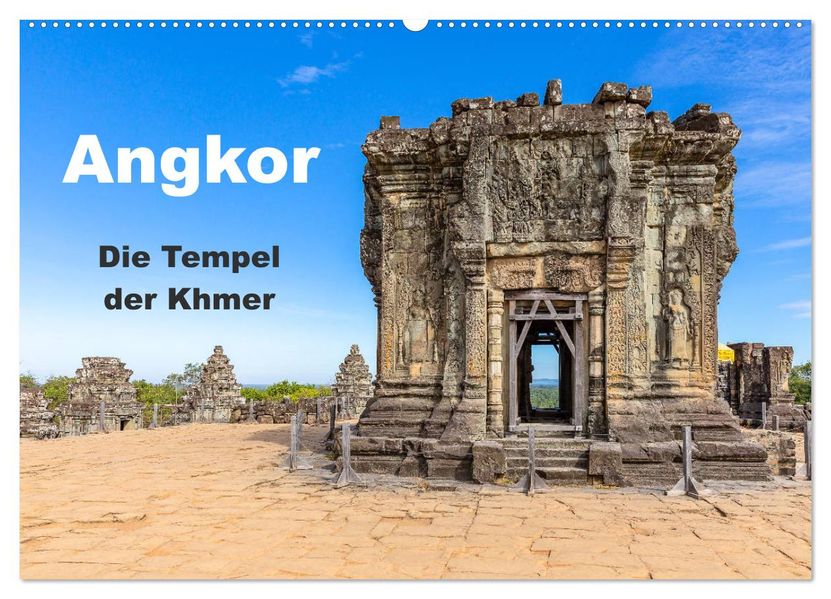 Angkor - Die Tempel der Khmer (Wandkalender 2027 DIN A2 quer) CALVENDO Monatskalender