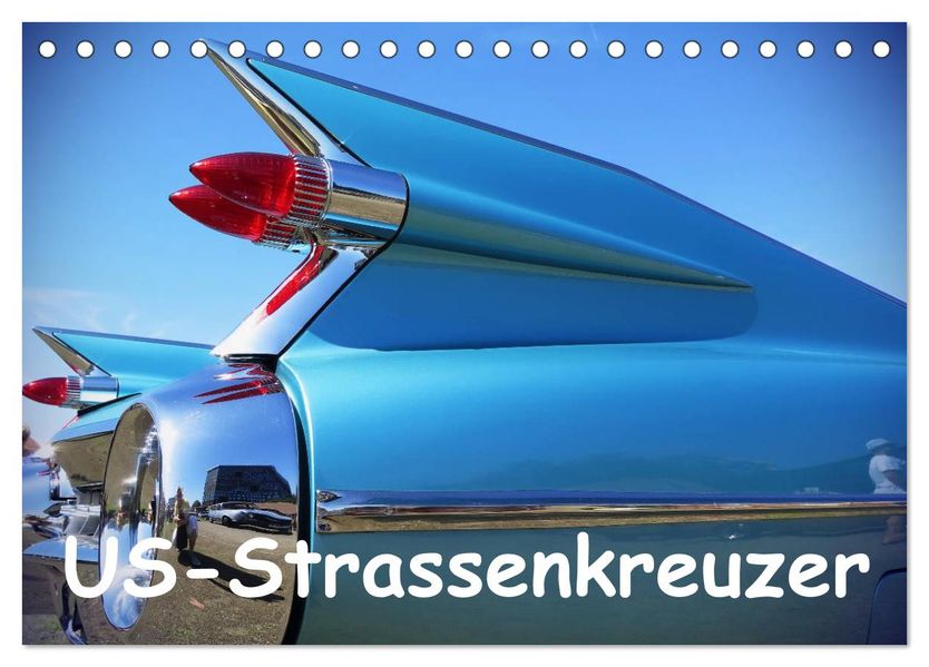 US-Strassenkreuzer (Tischkalender 2027 DIN A5 quer) CALVENDO Monatskalender