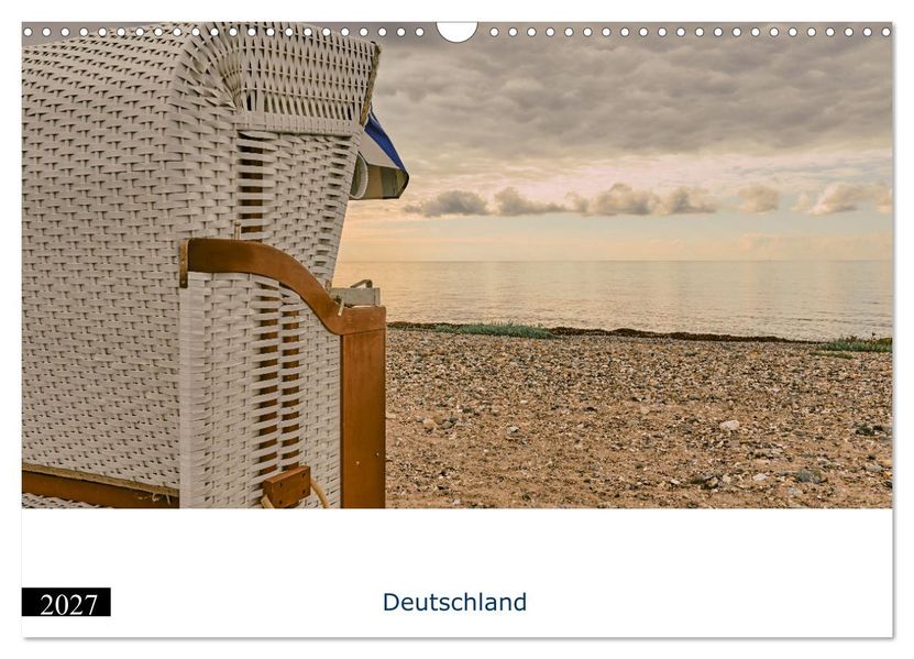Küstenregionen Deutschland (Wandkalender 2027 DIN A3 quer) CALVENDO Monatskalender