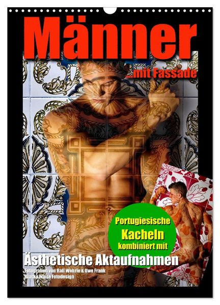 Männer mit Fassade (Wandkalender 2027 DIN A3 hoch) CALVENDO Monatskalender
