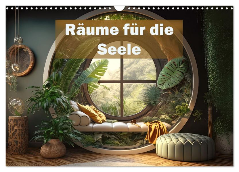 Räume für die Seele (Wandkalender 2027 DIN A3 quer) CALVENDO Monatskalender