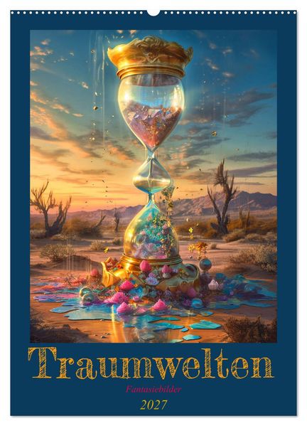 Traumwelten (Wandkalender 2027 DIN A2 hoch) CALVENDO Monatskalender