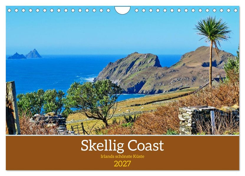 Skellig Coast - Irlands schönste Küste (Wandkalender 2027 DIN A4 quer) CALVENDO Monatskalender