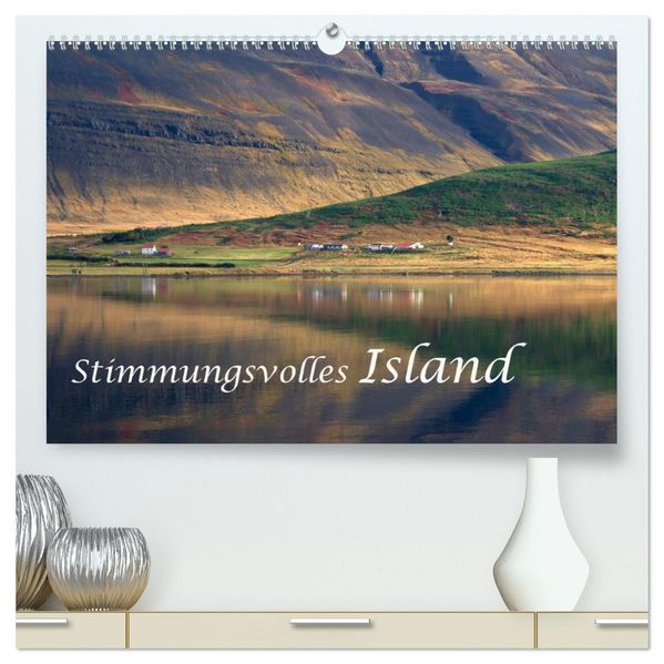 Stimmungsvolles Island (hochwertiger Premium Wandkalender 2027 DIN A2 quer) Kunstdruck in Hochglanz