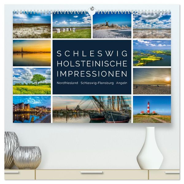 Schleswig-Holsteinische Impressionen (hochwertiger Premium Wandkalender 2027 DIN A2 quer) Kunstdruck in Hochglanz