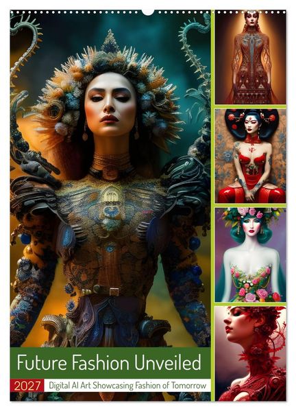 Future Fashion Unveiled (Wall Calendar 2027 DIN A2 portrait) CALVENDO 12 Month Wall Calendar