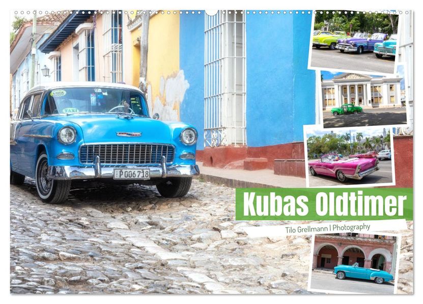 Kubas Oldtimer (Wandkalender 2027 DIN A2 quer) CALVENDO Monatskalender