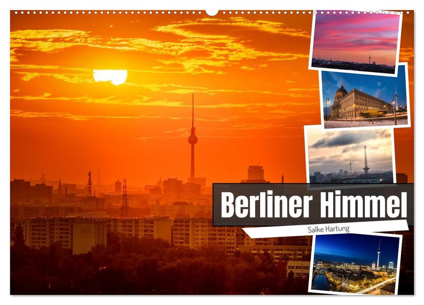 Berliner Himmel (Wandkalender 2027 DIN A2 quer) CALVENDO Monatskalender
