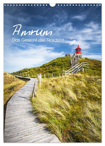 Amrum - Das Gesicht der Nordsee (Wandkalender 2027 DIN A3 hoch) CALVENDO Monatskalender