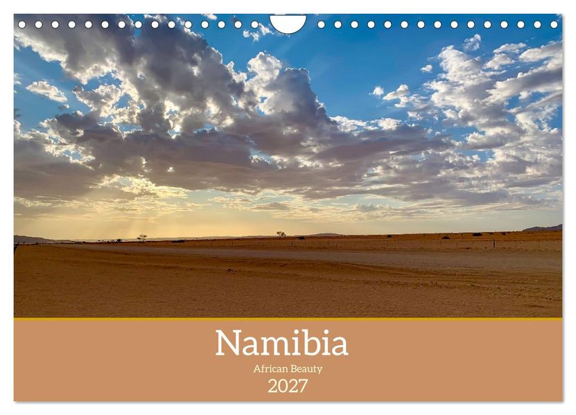 Namibia - African Beauty (Wall Calendar 2027 DIN A4 landscape) CALVENDO 12 Month Wall Calendar