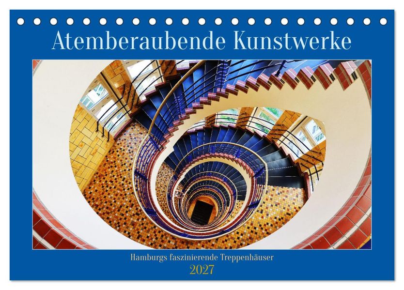 Atemberaubende Kunstwerke (Tischkalender 2027 DIN A5 quer) CALVENDO Monatskalender
