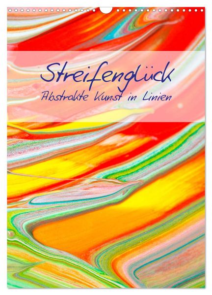 Streifenglück (Wandkalender 2027 DIN A3 hoch) CALVENDO Monatskalender