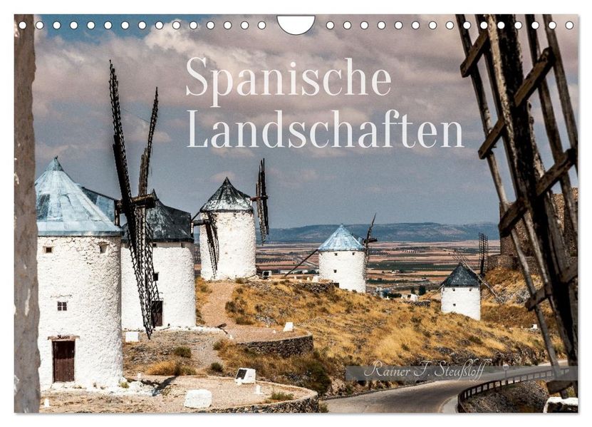 Spanische Landschaften (Wandkalender 2027 DIN A4 quer) CALVENDO Monatskalender