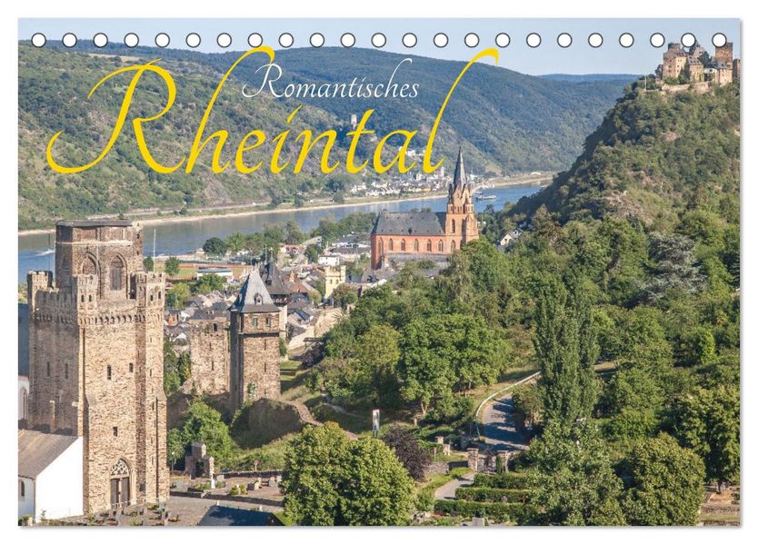 Romantisches Rheintal (Tischkalender 2027 DIN A5 quer) CALVENDO Monatskalender