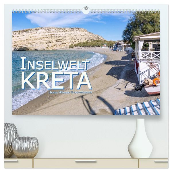 Inselwelt Kreta (hochwertiger Premium Wandkalender 2027 DIN A2 quer) Kunstdruck in Hochglanz