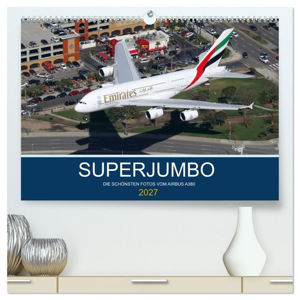 SUPERJUMBOS (hochwertiger Premium Wandkalender 2027 DIN A2 quer) Kunstdruck in Hochglanz