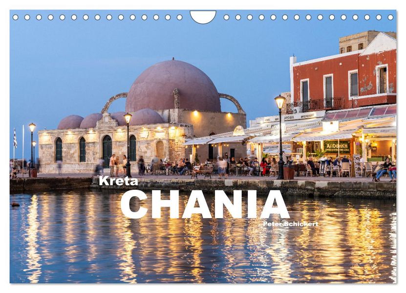 Kreta - Chania (Wandkalender 2027 DIN A4 quer) CALVENDO Monatskalender