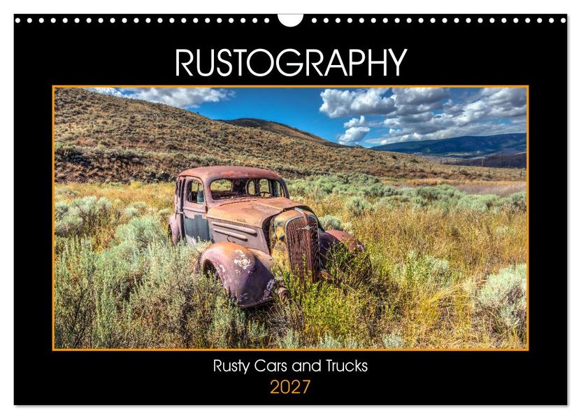 Rustography (Wall Calendar 2027 DIN A3 landscape) CALVENDO 12 Month Wall Calendar