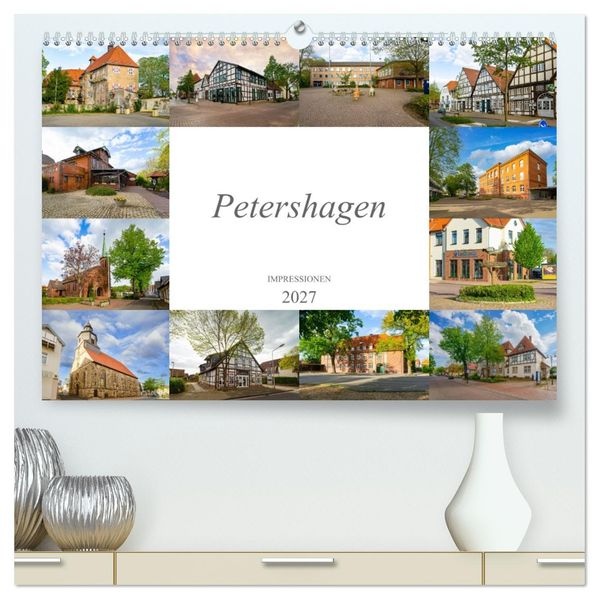 Petershagen Impressionen (hochwertiger Premium Wandkalender 2027 DIN A2 quer) Kunstdruck in Hochglanz