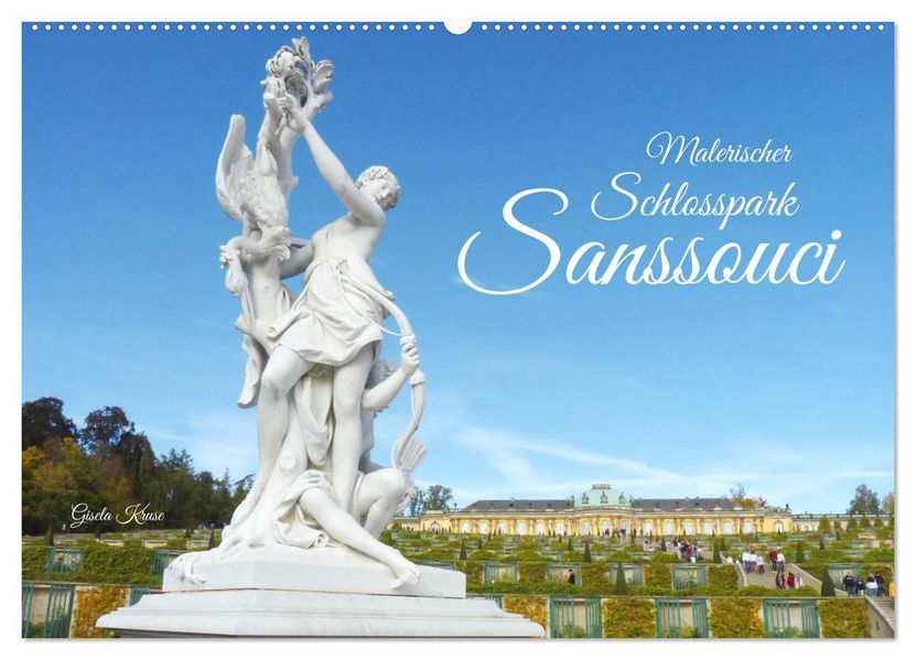 Malerischer Schlosspark Sanssouci (Wandkalender 2027 DIN A2 quer) CALVENDO Monatskalender