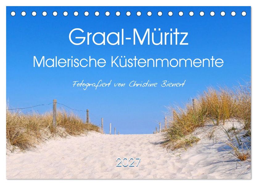 Graal-Müritz Malerische Küstenmomente (Tischkalender 2027 DIN A5 quer) CALVENDO Monatskalender