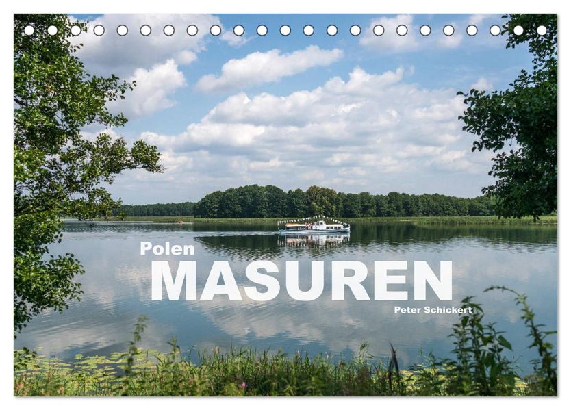Polen - Masuren (Tischkalender 2027 DIN A5 quer) CALVENDO Monatskalender