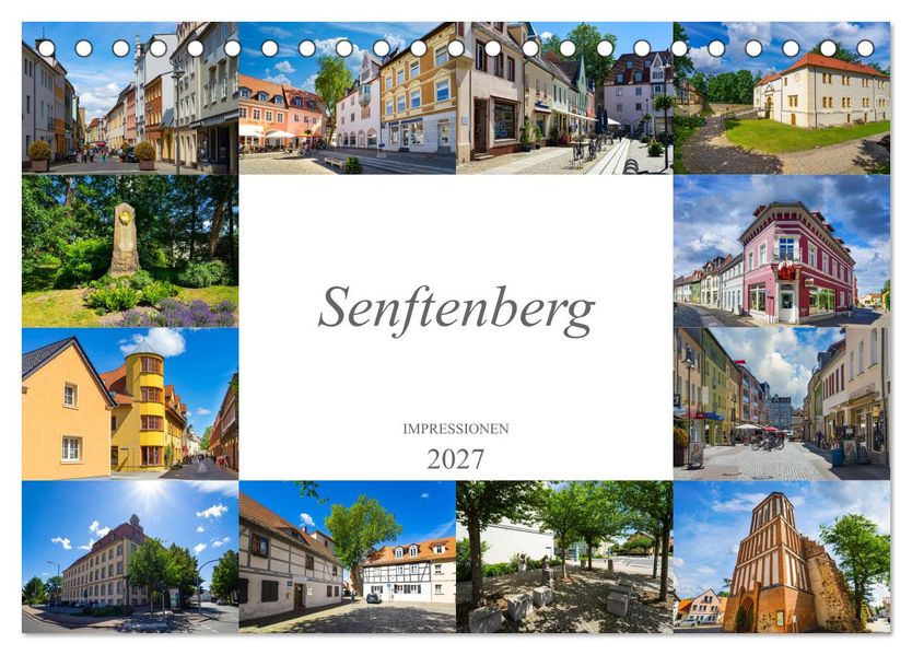 Senftenberg Impressionen (Tischkalender 2027 DIN A5 quer) CALVENDO Monatskalender