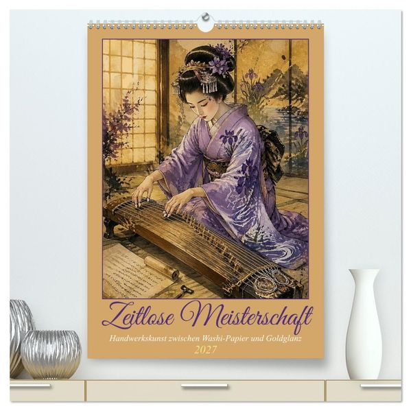 Zeitlose Meisterschaft (hochwertiger Premium Wandkalender 2027 DIN A2 hoch) Kunstdruck in Hochglanz