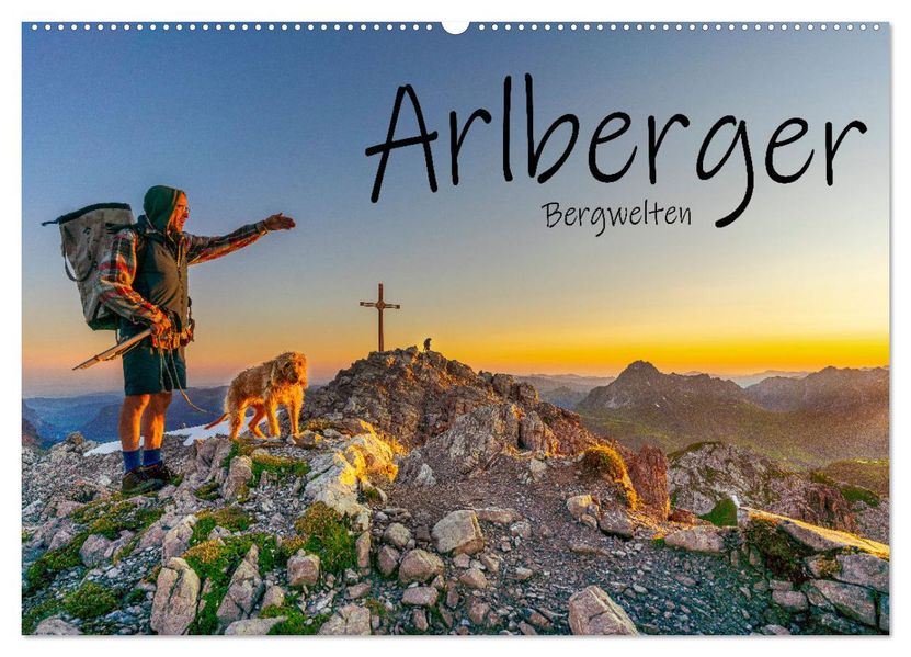 Arlberger Bergwelten (Wandkalender 2027 DIN A2 quer) CALVENDO Monatskalender