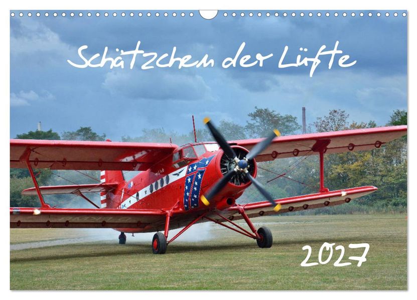 Schätzchen der Lüfte (Wandkalender 2027 DIN A3 quer) CALVENDO Monatskalender