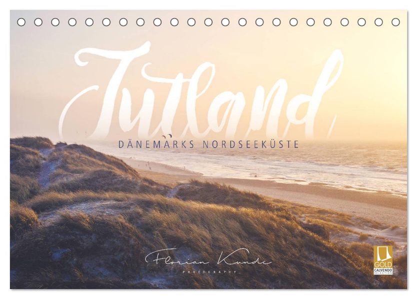 Jutland - Dänemarks Nordseeküste (Tischkalender 2027 DIN A5 quer) CALVENDO Monatskalender