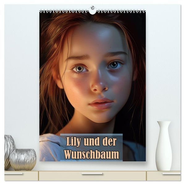 Lily und der Wunschbaum (hochwertiger Premium Wandkalender 2027 DIN A2 hoch) Kunstdruck in Hochglanz