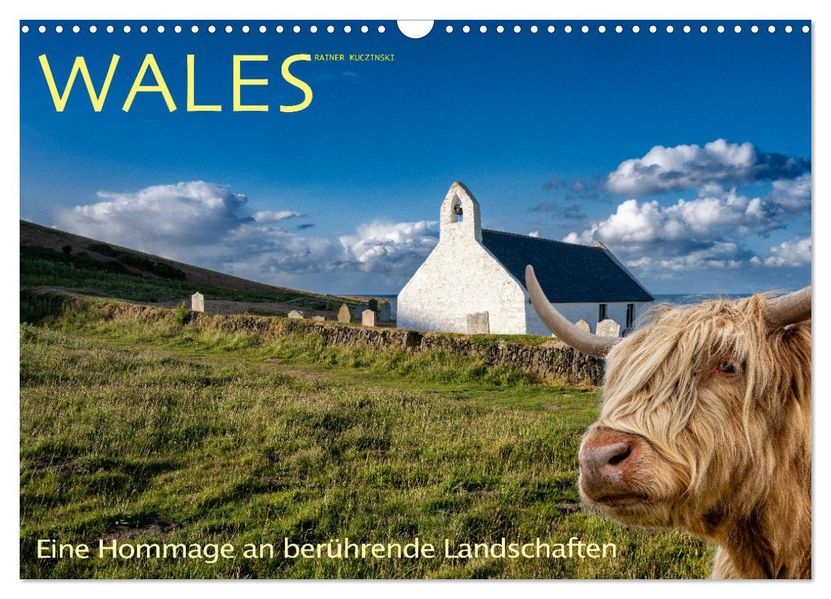 Wales - Eine Hommage an berührende Landschaften (Wandkalender 2027 DIN A3 quer) CALVENDO Monatskalender