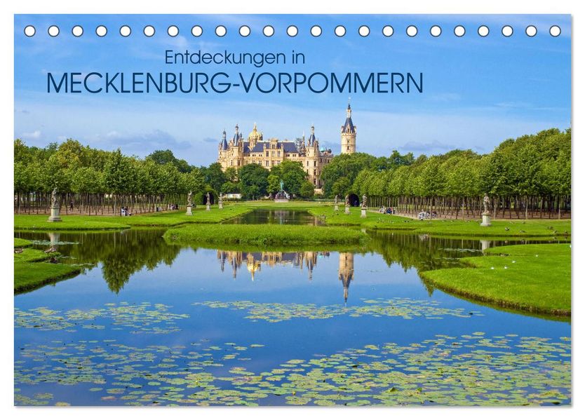 Entdeckungen in Mecklenburg-Vorpommern (Tischkalender 2027 DIN A5 quer) CALVENDO Monatskalender