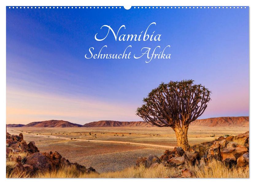Namibia - Sehnsucht Afrika (Wandkalender 2027 DIN A2 quer) CALVENDO Monatskalender