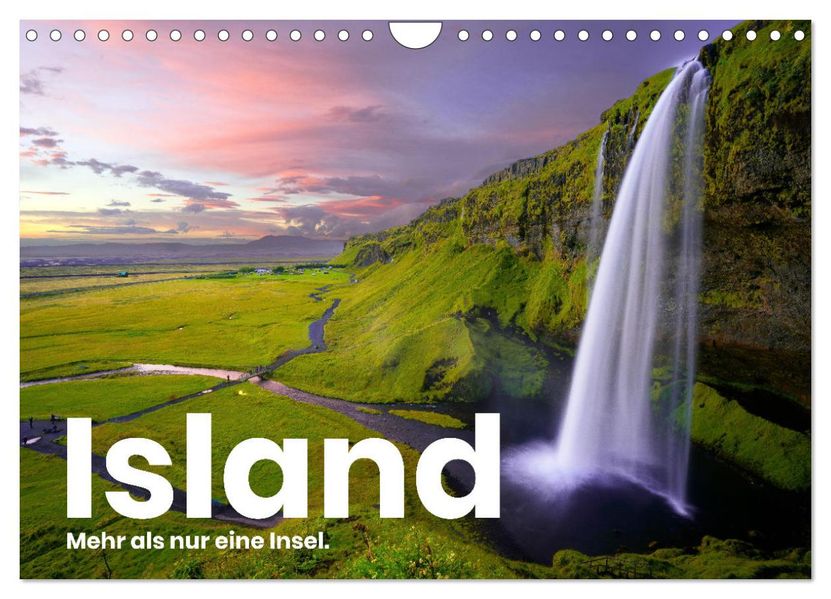 Island - Mehr als nur eine Insel. (Wandkalender 2027 DIN A4 quer) CALVENDO Monatskalender