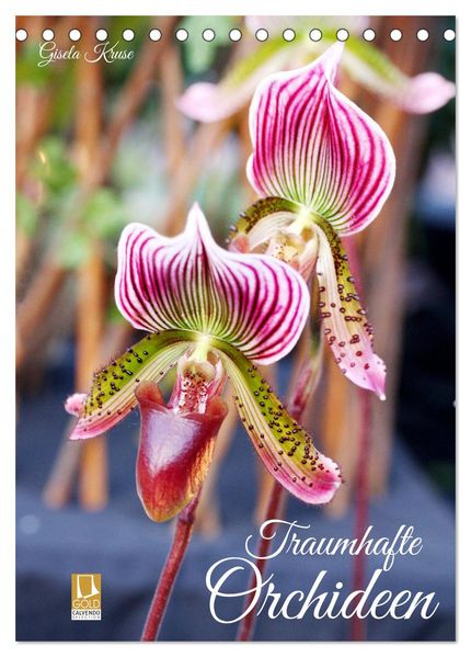 Traumhafte Orchideen (Tischkalender 2027 DIN A5 hoch) CALVENDO Monatskalender