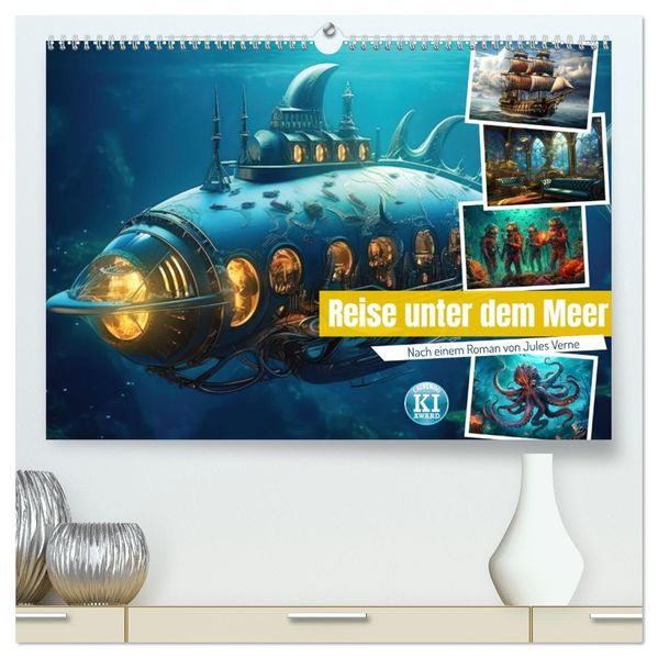Reise unter dem Meer (hochwertiger Premium Wandkalender 2027 DIN A2 quer) Kunstdruck in Hochglanz