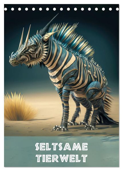 Seltsame Tierwelt (Tischkalender 2027 DIN A5 hoch) CALVENDO Monatskalender