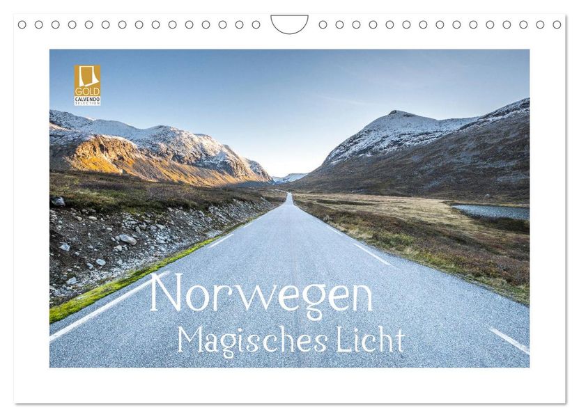 Norwegen Magisches Licht (Wandkalender 2027 DIN A4 quer) CALVENDO Monatskalender