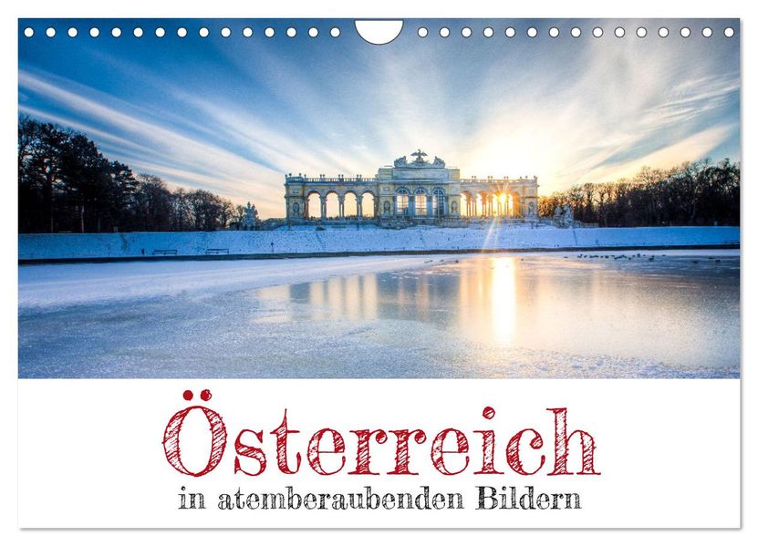 Österreich in atemberaubenden Bildern (Wandkalender 2027 DIN A4 quer) CALVENDO Monatskalender