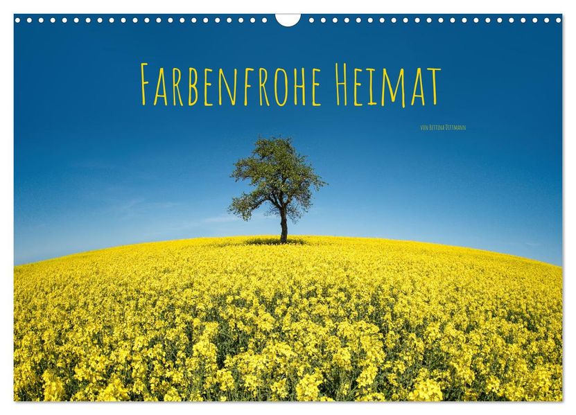 Farbenfrohe Heimat (Wandkalender 2027 DIN A3 quer) CALVENDO Monatskalender