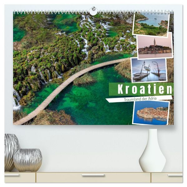 Kroatien Traumland der Adria (hochwertiger Premium Wandkalender 2027 DIN A2 quer) Kunstdruck in Hochglanz