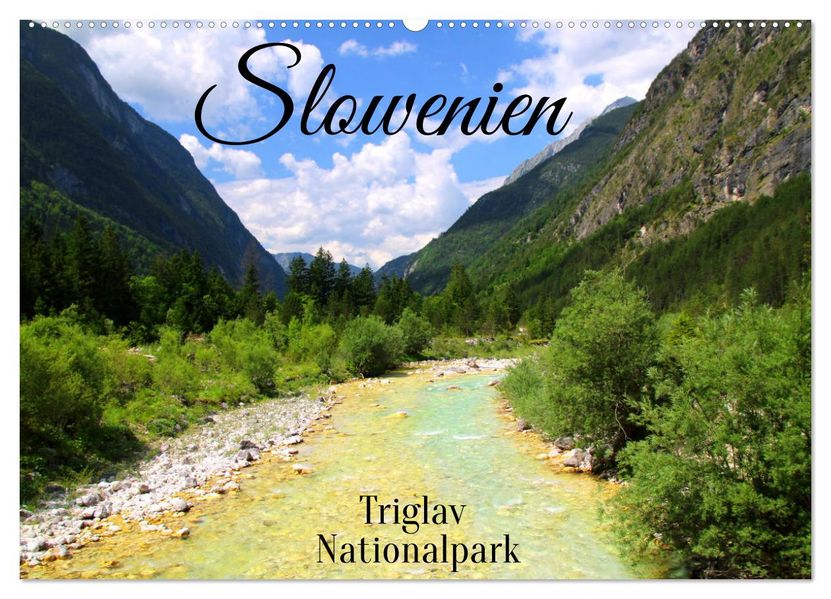 Slowenien - Triglav Nationalpark (Wandkalender 2027 DIN A2 quer) CALVENDO Monatskalender