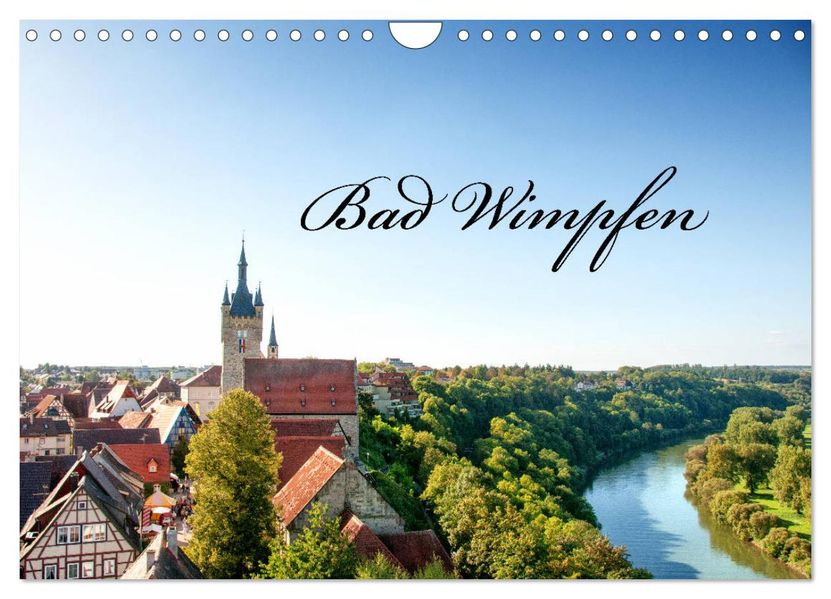 Bad Wimpfen. (Wandkalender 2027 DIN A4 quer) CALVENDO Monatskalender