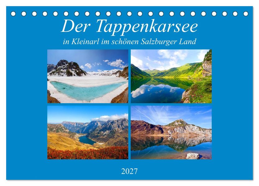 Der Tappenkarsee (Tischkalender 2027 DIN A5 quer) CALVENDO Monatskalender