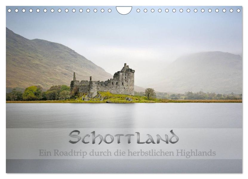 Schottland - Ein Roadtrip durch die herbstlichen Highlands (Wandkalender 2027 DIN A4 quer) CALVENDO Monatskalender